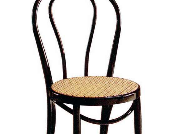 Thonet 01 sedia in legno con seduta in legno o in paglia di vienna